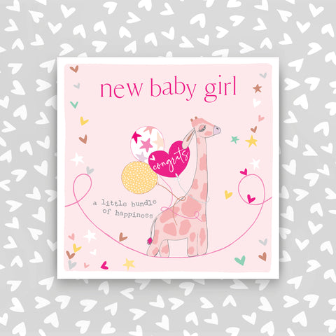 New Baby Girl Greeting Card (CB231)