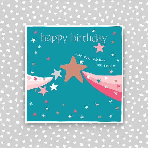 Happy Birthday - may your wishes come true greeting card (CB239)