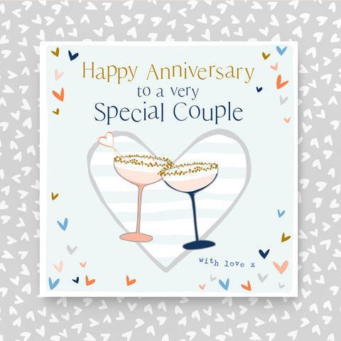 Happy Anniversary to a very Special Couple Greeting Card (FB220)