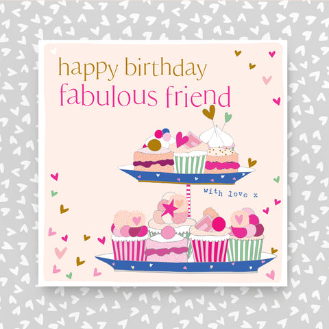 Fabulous Friend Birthday Card (FB224)