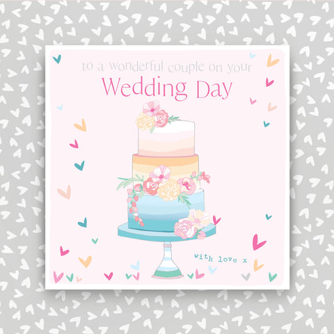 Wedding Day greeting card (FB238)