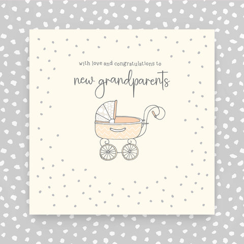 Congratulations New Grandparents greeting card (GR09)