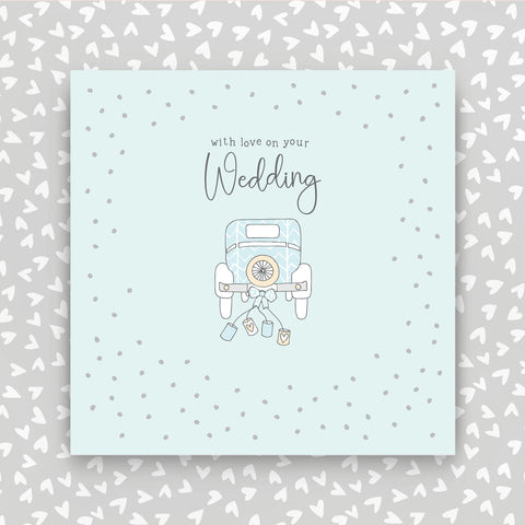 With love on your Wedding greeting card (GR20)