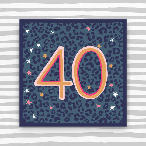 Female Aged 40 Birthday Card (HH48)