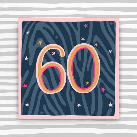 Female Aged 60 Birthday Card (HH50)