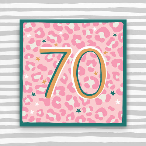 Female Aged 70 Birthday Card (HH51)