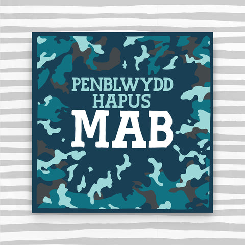 Welsh - Penblwydd Hapus Mab (Son) (WCK25)