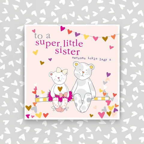 To a super little sister (CB39)